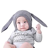 男女兼用　5色　かわいい　ウサギ耳　ベビー　ニット帽 女の子　春/秋/冬 防風・防寒・保温　ベビー 帽子 男の子　ベビーハット/帽子/キャップ/ハット　子供用/幼児/キッズ/新生児用　お宮参り/記念撮