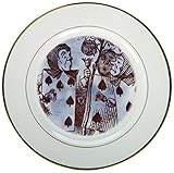 PSヴィンテージ – Painting The Rosesビンテージ不思議の国のアリス – プレート 8-Inch cp_110205_1