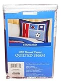 Home Trends Kids 200 TC Cotton Rich Sports Club Quilted Sham 20"x26" [並行輸入品]