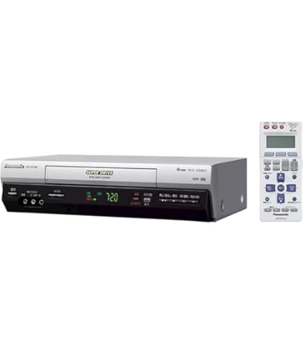 Amazon | Panasonic Hi-Fiビデオ NV-HV62-S | VHSビデオデッキ 通販