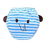 Fenteer 全3サイズ　ベビー用おむつカバー　おむつ　布おむつ　トイレトレーニングパンツ　綿製　洗濯可能　再使用可能 - サイズ90for13KG象