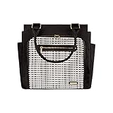 JJ Cole Freeman Diaper Bag, Black/Cream by JJ Cole [並行輸入品]