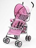 Big Oshi Baby Time Lexington Stroller, Pink/Gray by Big Oshi