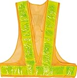 CUC 安全ベスト LED 黄色×黄色 フリーサイズ