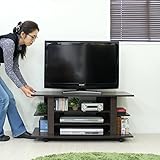 テレビ台 テレビボード シンプル コンパクト ダークブラウン 大型液晶テレビ対応 TCP308DBR