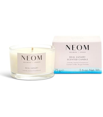 Amazon | NEOM センテッドキャンドル (1ウィック/185g) REAL LUXURY(DE
