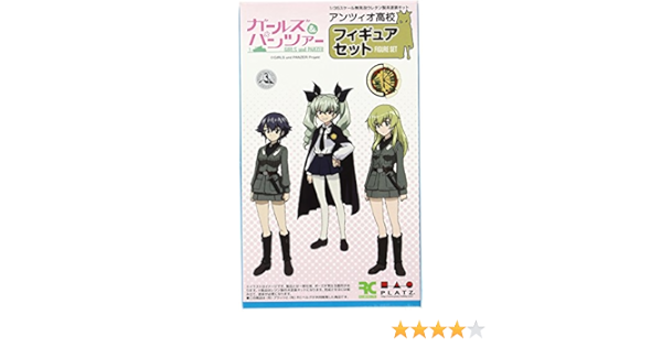 Amazon プラッツ 1 35 ガールズ パンツァー アンツィオ高校 フィギュアセット 3体 フィギュア ドール 通販