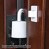 プラスチックドアストッパーbyクイックQuirks – 子安全&ベビー用校正( 2パック、ホワイト)