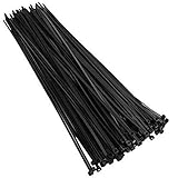 GOOMAND 耐候性 結束バンド ワンタッチロック 方式 4.8*250mm 250本入　【ブラック】