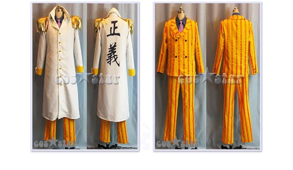 Amazon コススター One Piece ワンピース 黄猿風 コスプレ衣装 男性l 男女xs Xxxlサイズ 完全オーダメイドも対応可能 コスプレ 仮装 通販
