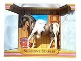 Breyer Horse Sunshine Stables Grey & White Pinto [並行輸入品]