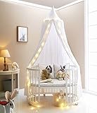 ラウンドドームKidsインドアアウトドア城再生テント、子供のプリンセスベッドキャノピー、Mosquito Netベビーベッド、Hanging家装飾Reading Nookコットンキャンバス高さ240 