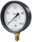 山本計器製造 (株) 防雨形 屋外、屋内共用 プラスチックケース圧力計 100×0.1MPA×G3/8