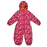 (レガッタ) Regatta ベビー・キッズ用 スプラット ウォータープルーフ レインスーツ フードつき防水ボディースーツ オールインワン ロンパース カバーオール (24-36ヶ月) (ネイビーギャ