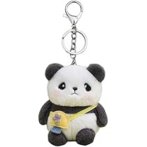 Amazon.co.jp: かわいいパンダキーホルダーバックパック用