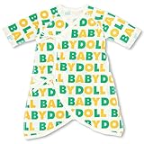ベビードール ベビー肌着 BDロゴ(新生児用/コンビ肌着) 子供服 50-60cm グリーン