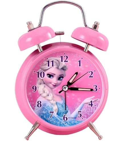 Amazon.co.jp: jchstyle 白の目覚まし時計 アナと雪の女王 2 FROZEN 2