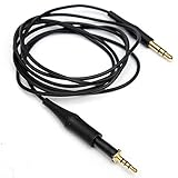 black replacement audio cable lead line cord for akg