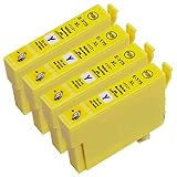 IC75 Y×4 大容量イエロー4本セット「 ふで 」エプソン用 純互換インクカートリッジ 残量表示 最新ICチップ Morishop製 ICY75 PX-M740F PX-M740FC 6PX-M740FC7 PX-M740FC8 PX-M741F PX-M741FC6 PX-M741FC7 PX-M741FC8 PX-S740 PX-S740C7