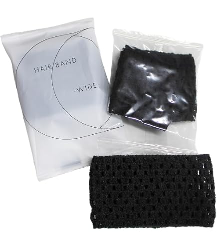 Amazon.co.jp: ホテルアメニティ ヘアバンド 業務用 ヘアネット 2WAY 