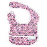 Bumkins Waterproof Starter Bib, Pink Love Birds by Bumkins [並行輸入品]