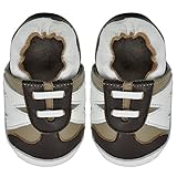 Kimi + Kai Kids Soft Sole Leather Crib Bootie Shoes - 12-18 Months