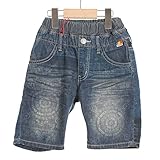 クリフメイヤー キッズ 総柄デニムショーツ 110 BANDANNA 1454010K