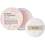 ETVOS(エトヴォス) ミネラルUVパウダー 2021 UVパウダー UVフェイスパウダー UV対策 日焼け止め 敏感肌 オーガニック 無添加 低刺激 紫外線吸収剤不使用 ノンケミカル トーンアップ ツヤ #ピンクベージュ