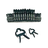 Noloo 簡単支柱 誘引クリップ 園芸用便利クリップ 20pcs/40pcs/80pcs/100pcs
