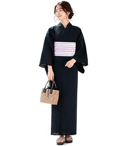 Amazon.co.jp: Dita 浴衣 夏の牡丹重ね 浴衣5点セット : ファッション