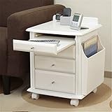 サイドテーブル サイドワゴン 収納家具 ホワイト