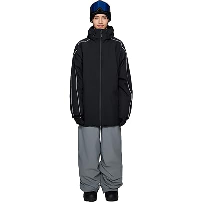 Amazon.co.jp: [アッシュグリーム] スノーボードウェア 上下セット 耐