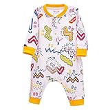 AMIGOYO ベビー服 ロンパース カバーオール 前開き つなぎ 赤ちゃん 服 長袖カバーオール 新生児 コットン カジュアル 男の子 女の子 出産祝い プレゼント 可愛いプリント