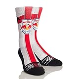 MLSニューヨークレッドブルズジャージシリーズカスタムアスレチッククルーソックス、スモール/ミディアム、ホワイト