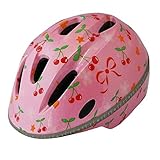 TETE　 小学生向けの自転車用ヘルメット　Amity（ アミティ）　 チェリー　ピンク 【サイズ】54～57cm　重量 : 約300g　使用年齢目安　6歳以上