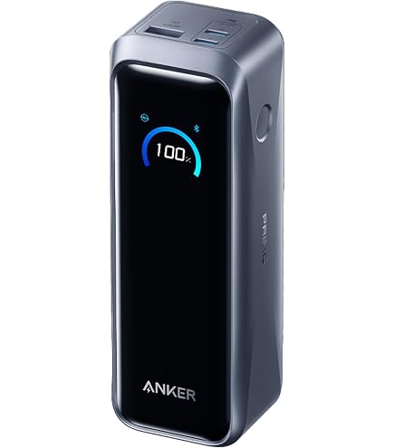 Amazon.co.jp: Anker Prime Power Bank (12000mAh, 130W) Black