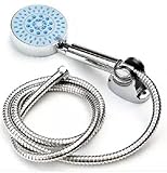 色 と モード が選べる シャワー 多機能 モード 水流 切替 シャワーヘッド ホース フック セット … (青(5モード))