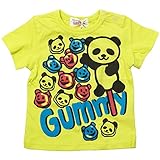 《初夏盛夏対応》 GARACH(ギャラッチ) 天竺Gummy半袖Tシャツ 90cm/Ye NO.AH-1721307