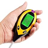 4-IN-1土壌のpHテスター正確太陽光や水分土壌のpHメーター植木デジタルテスターアナライザツール