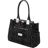 Cake by Petunia Cafe Carryall Diaper Bag in Velvet Trifle Cake, Black by Cake by Petunia