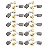 uxcell モーターカーボンブラシ CB153 16 x 13 x 6mm マキタ2416Sチョップソー用 20個セット