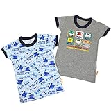 プラレール 半袖丸首シャツ 2枚組 肌着 下着 ドクターイエロー N700 こまち77p179 120cm 2枚組