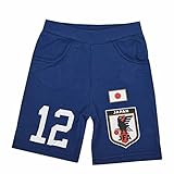 ハーフパンツ 夏物 JFA サッカー キッズ ベビー ボーイズ サムライブルー pz-tr7476 80cm ネイビー