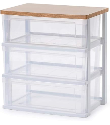 Amazon｜アイリスオーヤマ チェスト 木天板 完成品 5段 幅80.5cm