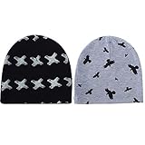 Seliyi キッズ帽子 柔らかい帽子 キャップ かわいい 子ども 女の子男の子 春夏秋冬 シンプル 赤ちゃん 子供帽子 ベビー帽子 新生児の出産祝い ベビー ハット 幼児乳児 0-3歳2点セット