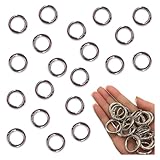 ファイ二エ カラビナ 丸 シルバー 25ｍｍ 20個 サークル リング 金具 キーリング キーホルダー ナスカン アクセサリー ハンドメイド パーツ BD4185