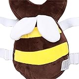 SF 可愛いルック　怪我防止　セーフティー リュック　よちよち歩きの赤ちゃんにぴったり　安全 室内　キッズ＆乳幼児用　保護枕　年齢4-24ヶ月 (ミツバチ)