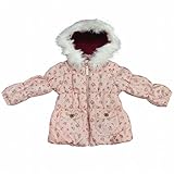 ジャケット 中綿入り ベビー 女の子 ジャンパー 小花柄 コート ピンク 90