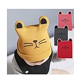 ミオキャットキャップ 子供帽子　ベビー帽子 猫耳 キッズ帽子 新生児帽子 ベビー ニット帽 ベビー 帽子　とんがり 帽子　ニット帽子 赤ちゃん 帽子　ニット帽 キッズ　赤ちゃん ヘアバンド　耳付きニッ