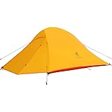 GEERTOP テント 2人用 防水 コンパクト 軽量 登山 キャンプ アウトドア用 3~4シーズン 210cm x 125cm